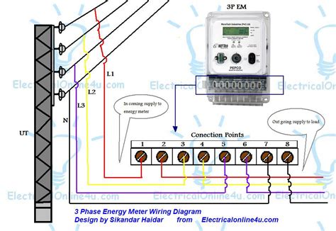 single phase kwh meter circuit diagram pdf PDF