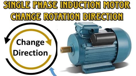single phase motor rotation change Doc