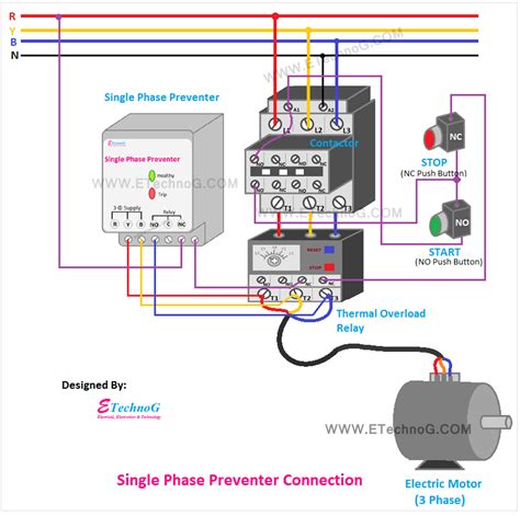 single phasing preventor circuit diagram Kindle Editon