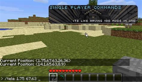 single player commands