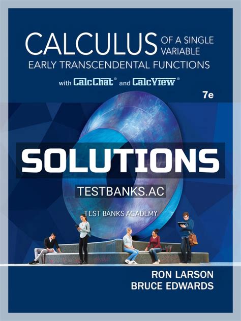single variable calculus early transcendentals 7th edition solution manual PDF