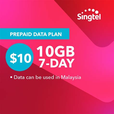 singtel prepaid data plan top up