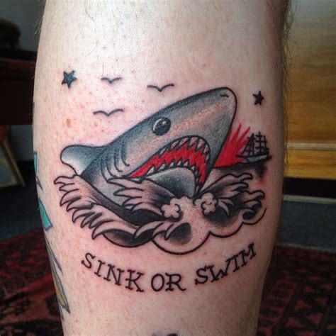 sink or swim tattoo