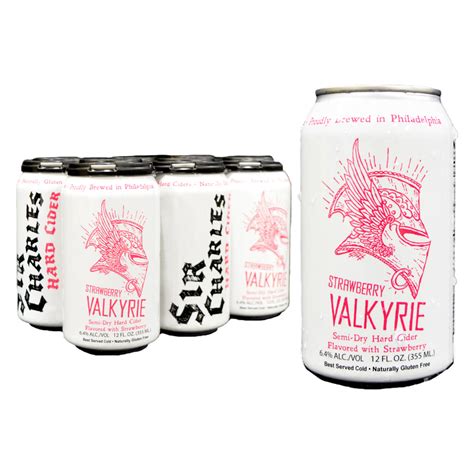 sir charles strawberry valkyrie hard cider cans
