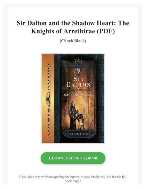 sir dalton and the shadow heart the knights of arrethtrae Reader