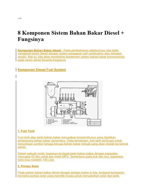 sistem bahan bakar diesel tkr xi pdf Kindle Editon