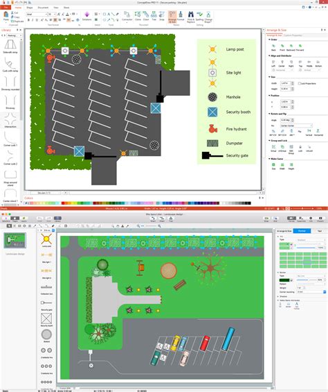 site plan drawing software Reader