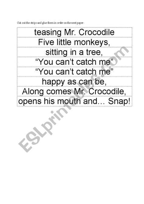 sitting on a tree rhyme