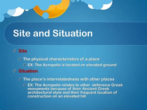 situation ap human geography example