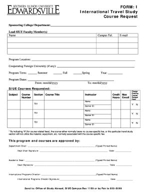 siue course schedule