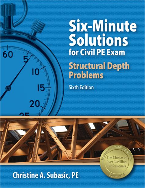 six minute solutions for civil pe exam problems Epub
