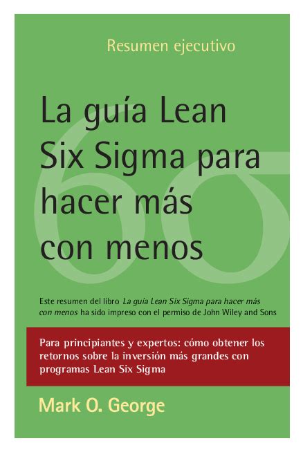six sigma manual pdf Doc