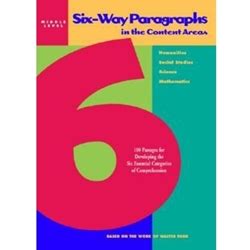 six way paragraphs in the content areas middle level Doc