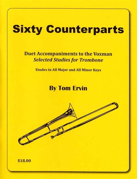 sixty counterparts duet accompaniments to the voxman selected studies for trombone Reader