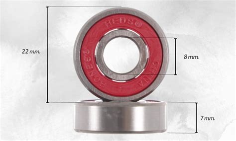 size of a skateboard bearing