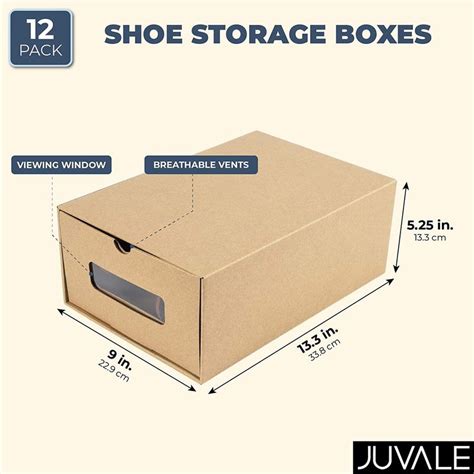 size of shoe box