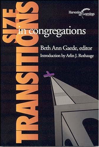 size transitions in congregations harvesting the learnings Doc