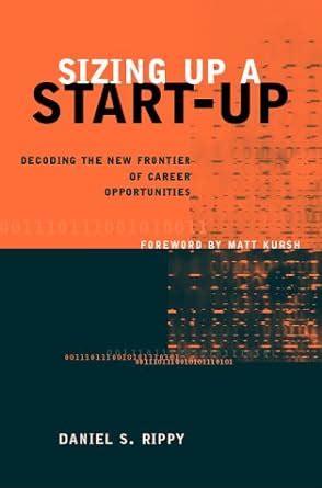 sizing up a start up decoding the new frontier of career opportunities PDF