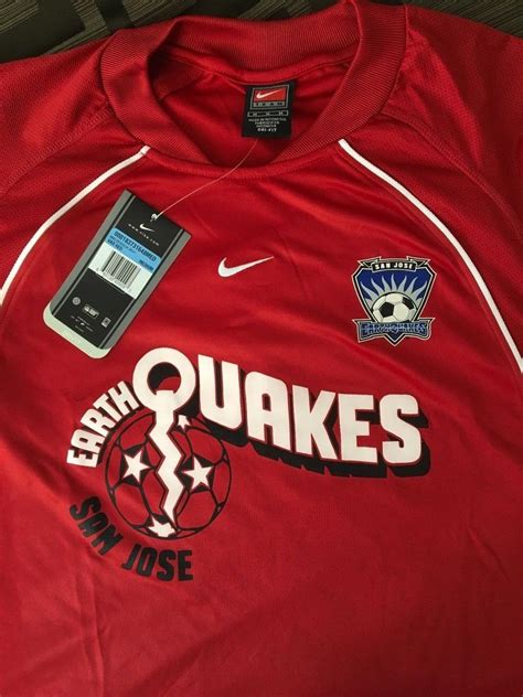 sj earthquakes jersey