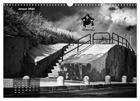 skateboarden schwarz wei wandkalender 2016 skateboardfotografie Reader