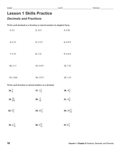 skills practice chapter 2 Doc