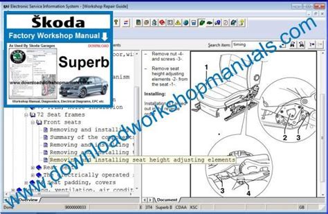 skoda superb service repair manual Doc