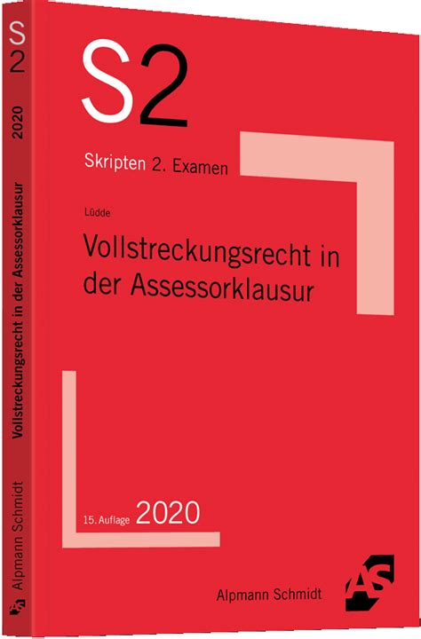 skript 2 examen vollstreckungsrecht assessorklausur PDF