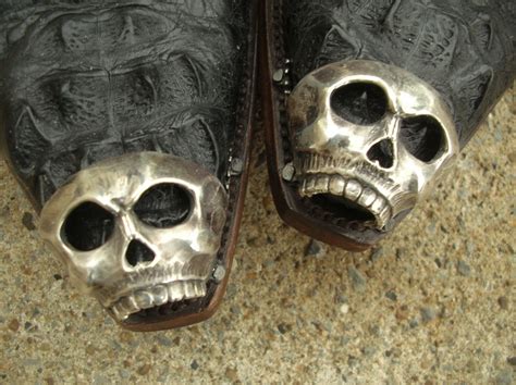 skull boot tips