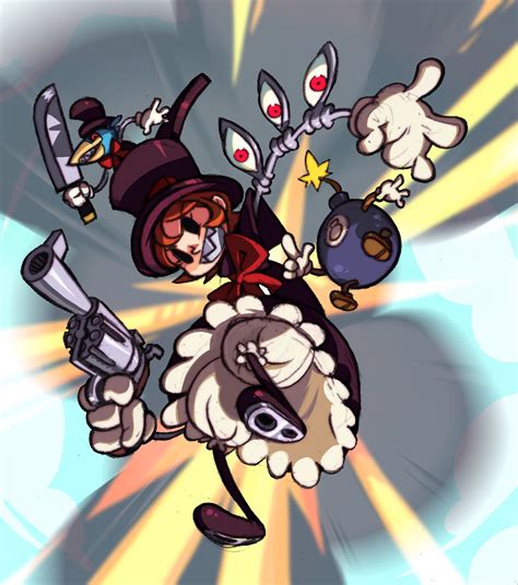 skullgirls peacock