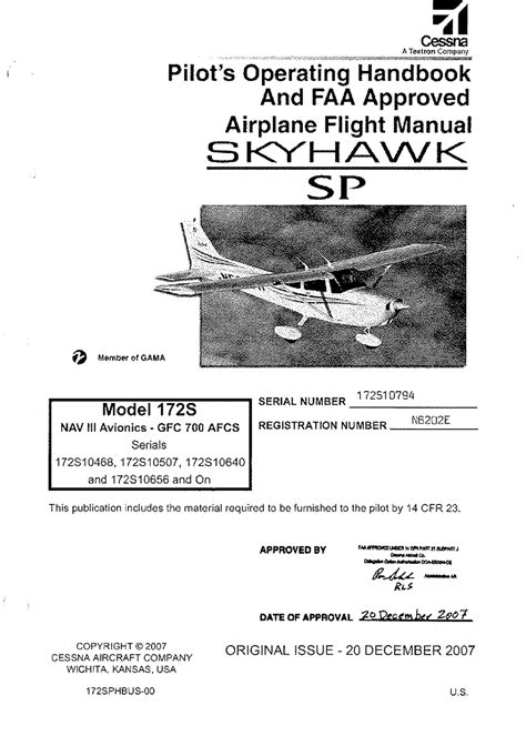 skyhawk 172s manual pdf Kindle Editon