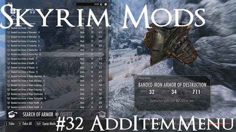 skyrim additemmenu