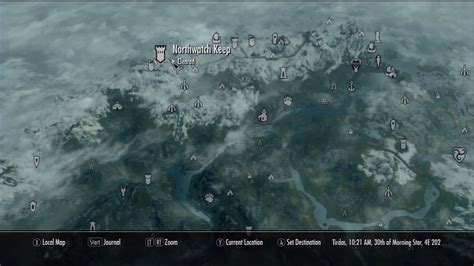 skyrim northwatch keep