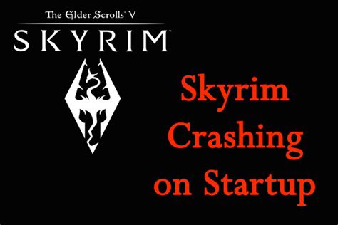 skyrim special edition crashing on new game thorugh skse64 loader