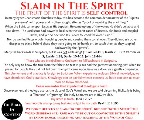 slain in in the spirit Doc