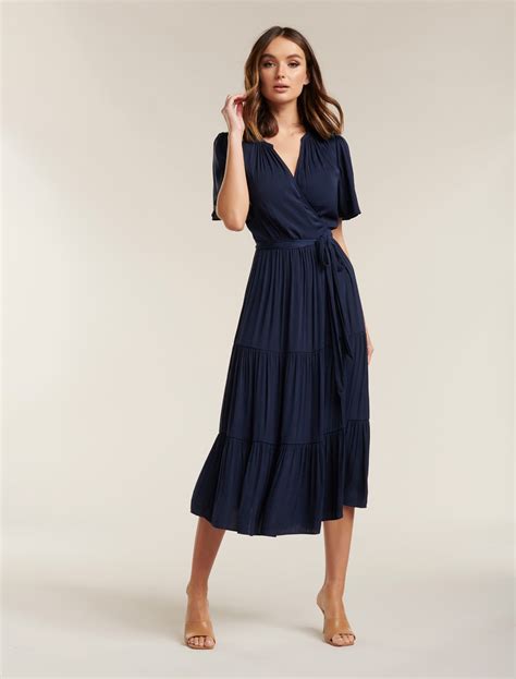 sleeve midi dress