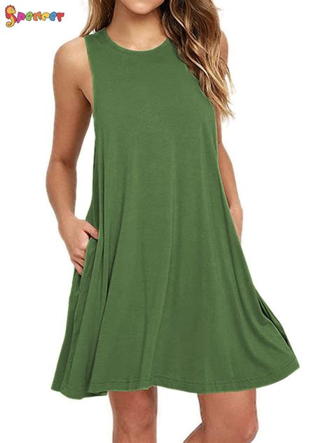 sleeveless t shirt dress