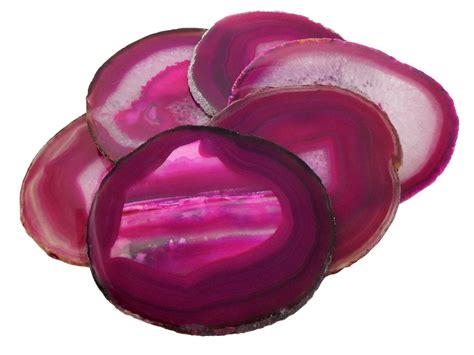 sliced agates