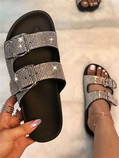 slides rhinestones