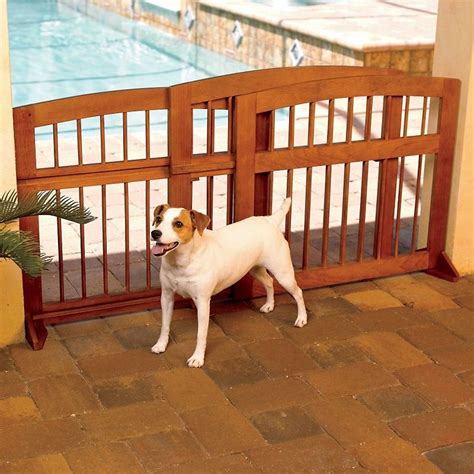 sliding dog gate