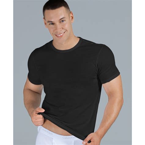 slim fit black t shirt mens