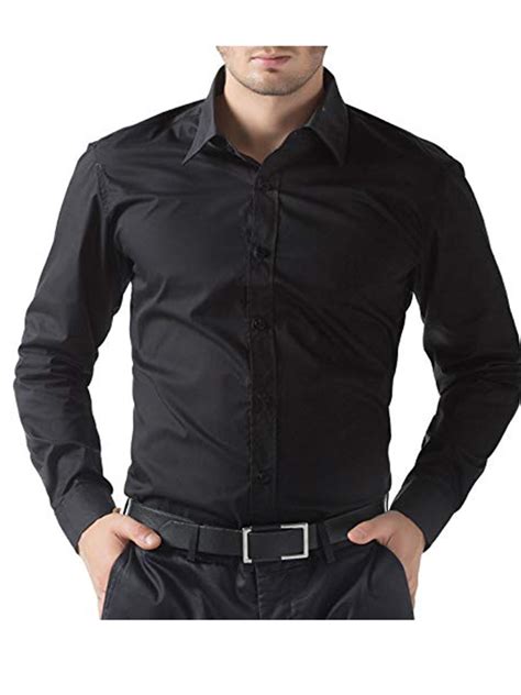 slim fit button down dress shirt