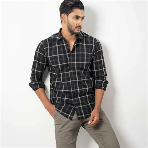 slim fit casual shirts