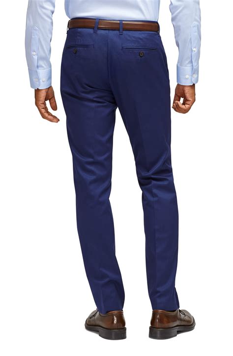 slim fit dress pants