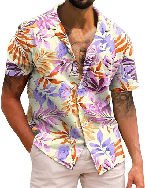 slim fit hawaiian shirt