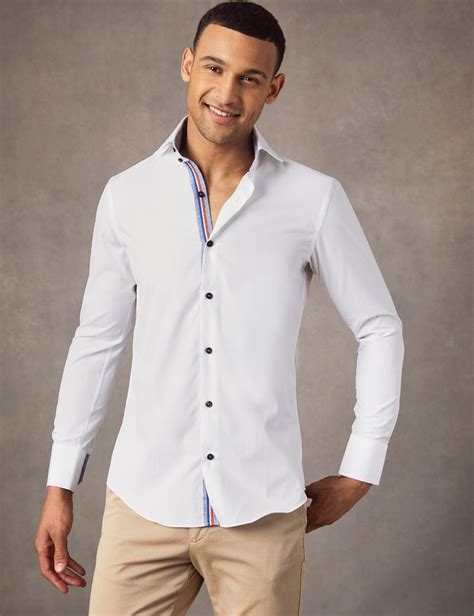 slim fit men's shirts