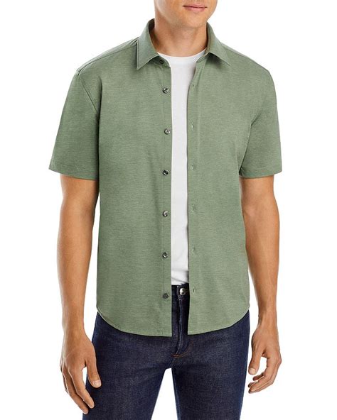 slim fit short sleeve shirt