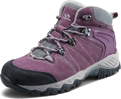 slip resistant winter lightweight waterproof hiking boots for women