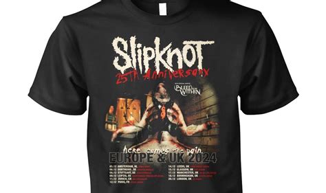 slipknot tour shirt