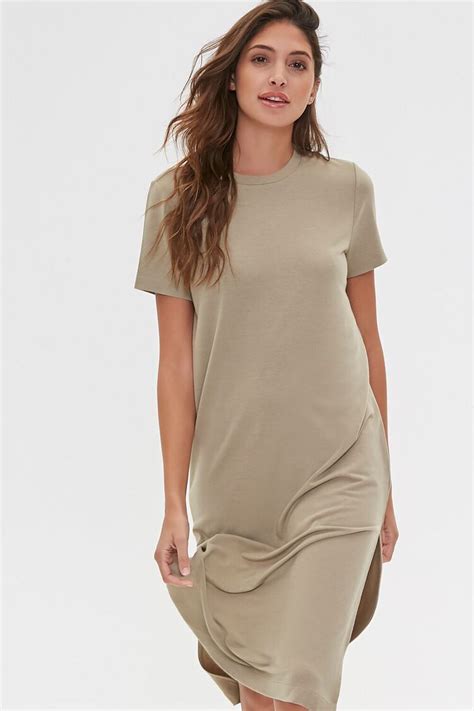 slit t shirt dress