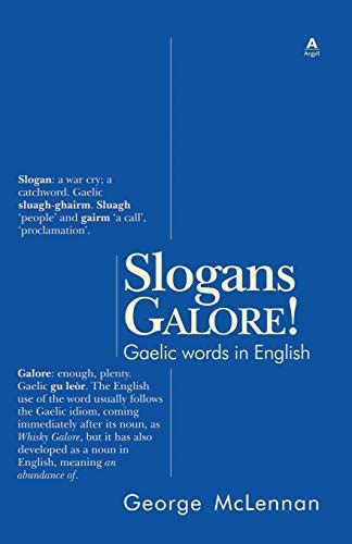 slogans galore gaelic words in english Reader